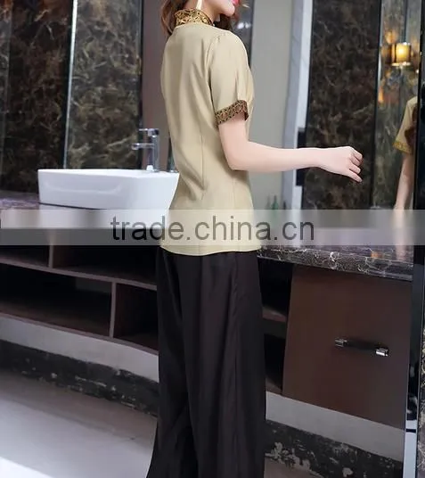 Beauty Spa Salon Uniform Antistatic Uniform Custom Made With Your Logo photo-3