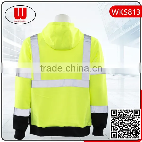 Two Tones Protective Hood Sweatshirt photo-2