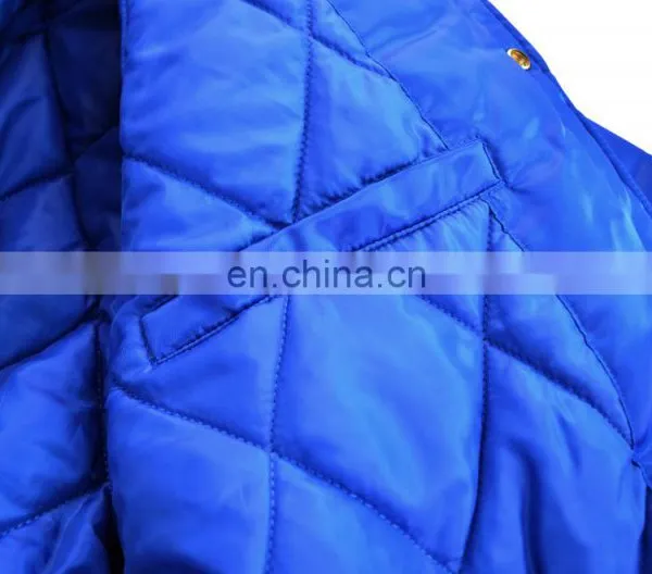 Fashion Design Custom Print Logo Pattern Mens Satin Baseball Varsity Jacket Quilted College Team Jackets photo-6