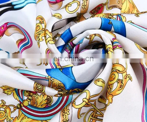 Wholesale 88cm Square China Twill Silk Scarf photo-2