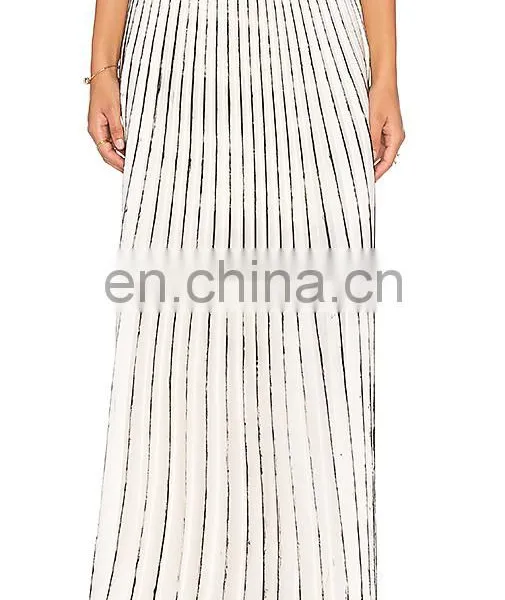 Latest Design Long Pleated Skirt Models Top Designs photo-2
