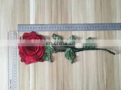 2017 Hot Sale New Design 3D Tridimensional Embroidery Patch/ Applique photo-6