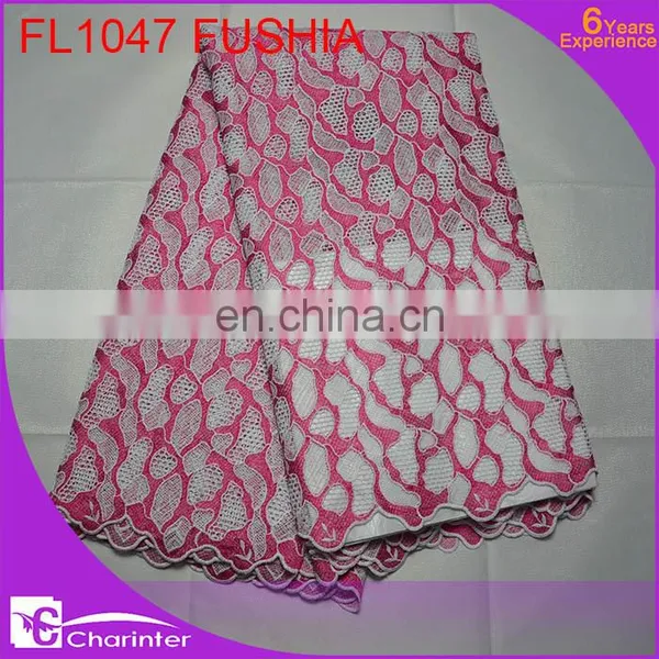 Free Shipping Cord Lace Fabric African Lace Fabric Bridal Lace Fabric photo-5