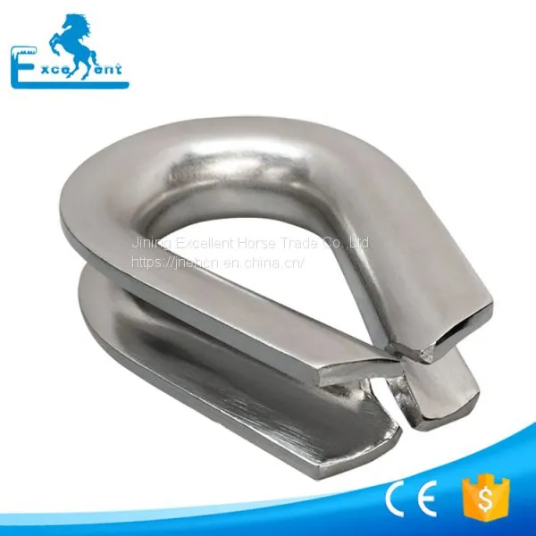 Stainless Steel Wire Rope Thimble photo-3