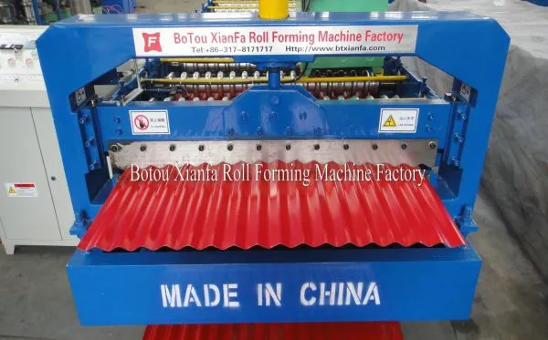 Corrugated Steel Panel Roll Forming Machine photo-4