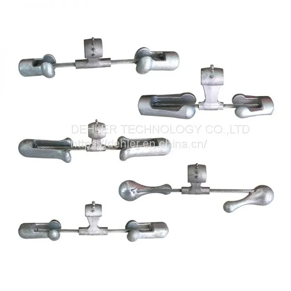 Aluminum Alloy Clamp Vibration Damper for Protecting Prefromed Fittings photo-3