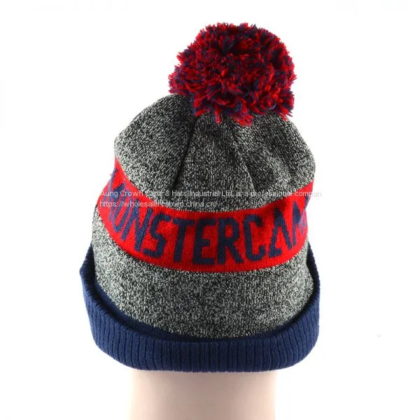 Knitted Hat, Bronx Hat, Beanie, Acrylic Knitted Hat With Cuff photo-4