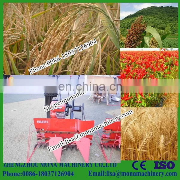 Small Harvester/wheat And Rice Reaper Machine/paddy Harvester Factory photo-4