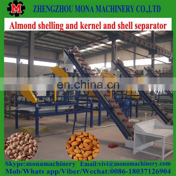 Low Damage Rate Almond Hulling Machine / Almond Dehulling Machine / Hazelnut Sheller photo-4