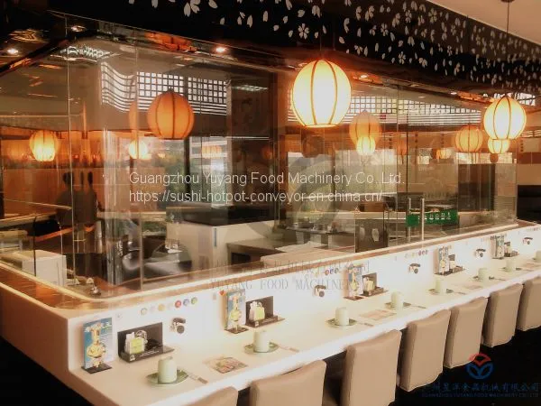 Sale Factory Price Hot Pot Conveyor Line Sushi Conveyor System photo-4
