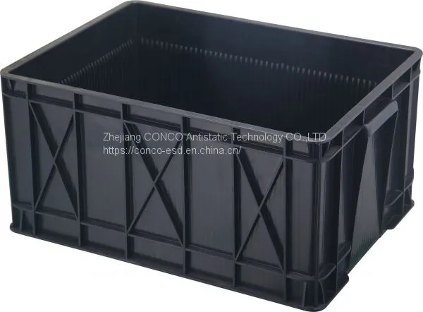 Anti-static ESD PCB Plastic Storage Box With Slot for Electronic Factory 600*400*330mm photo-2