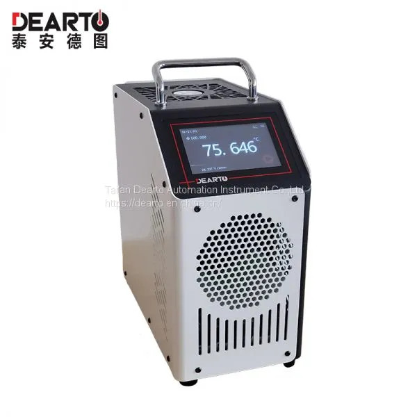 0.001 C Resolution Portable Dry Block Well Type 25 to 150 C Low Temperature Calibrator photo-2