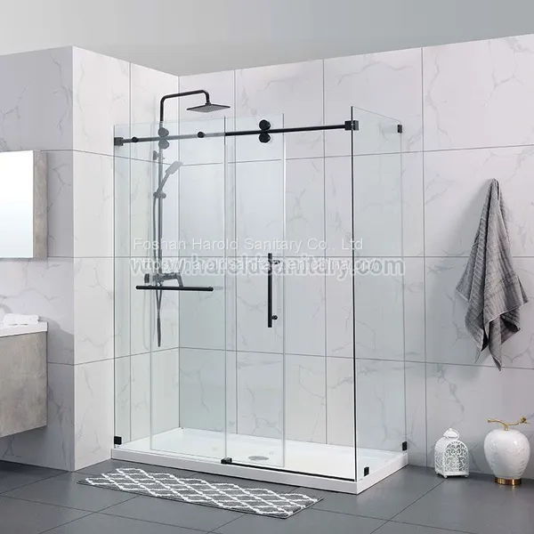 Double Roller Single Sliding Shower Enclosure photo-2