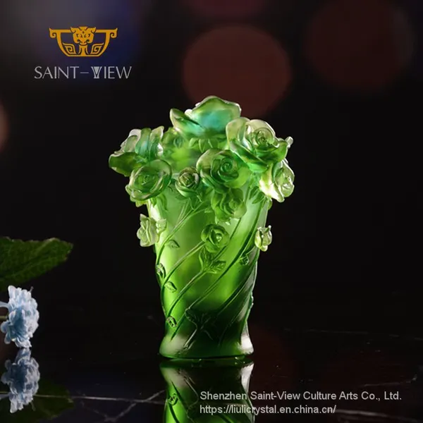 Hot-selling Wedding Incense Burner Floral Crystal Burner Nordic Rose Censer photo-2
