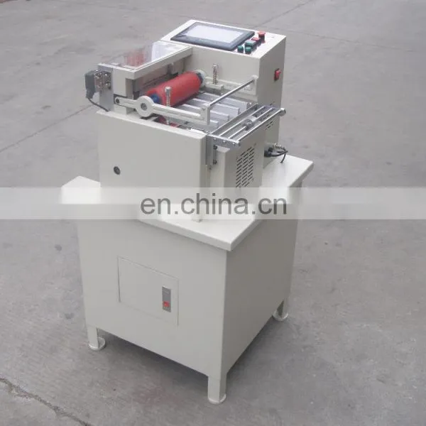Automatic Woven Label Fabric Label Wash Care Label Cutting Machine photo-3