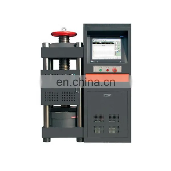 YES-2000 200Ton Digital Display 2000 kn Concrete Flexture Compression Tester photo-5