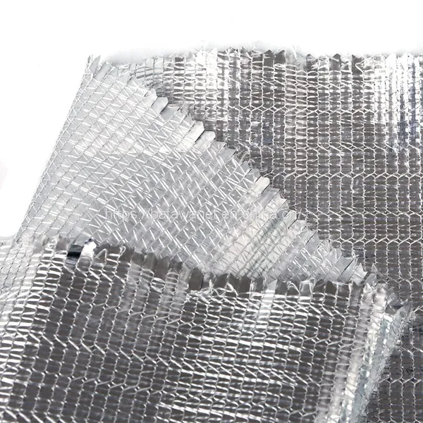 uv Resistant Reflective Silver Cloth Aluminum Foil Mesh Fabric Sun Shade Netting