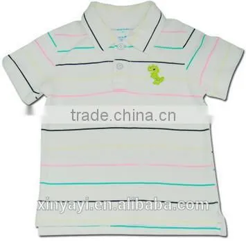 2016 Cool Style Polo Shirt Fabric Embroidery Machinery With Bulk Wholesale Kids Clothing photo-3