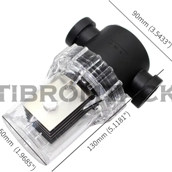 TIBROMTACK Sodium Hypochlorite Generator 25g/h MMO Titanium Electrodes Electrolysis Cell Contains 5 Pieces Titanium Anode photo-3