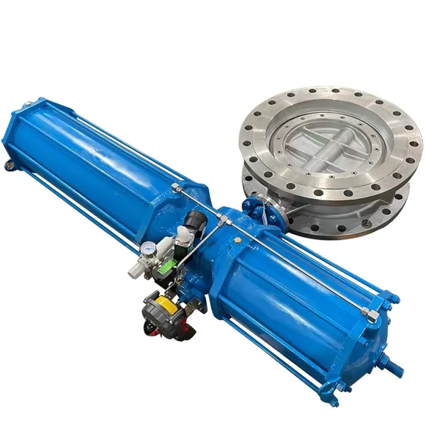 Triple Eccentric Metal Hard Sealing Flange Butterfly Valve D343W-16P photo-3