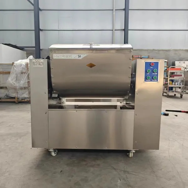 Commercial Large Capacity Multifunctional Stainless Steel Flour and Dough Mixer Silent Vertical Pizza Mill photo-4