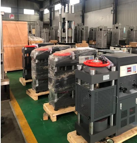 YES-2000 Concrete Cube Compression Testing Machine Electric Control Compression Tester Compress Machine photo-2