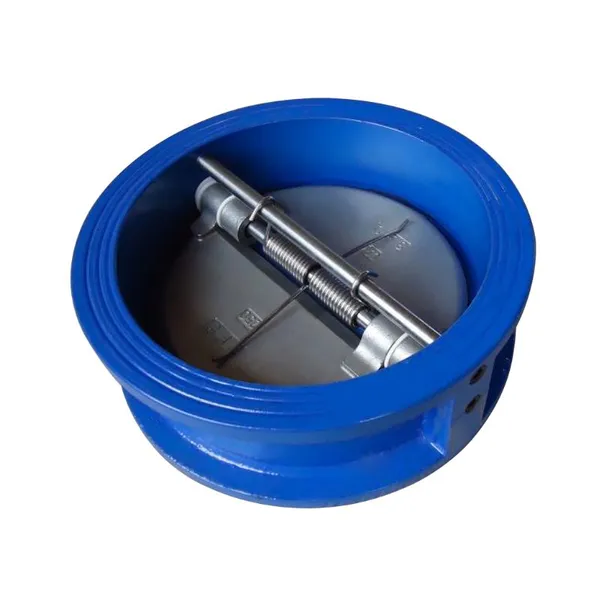 H76X/H Double Disc Butterfly Check Valve, Butterfly Micro Resistance Slow Closing Check Valve, Stainless Steel Butterfly Valve photo-4
