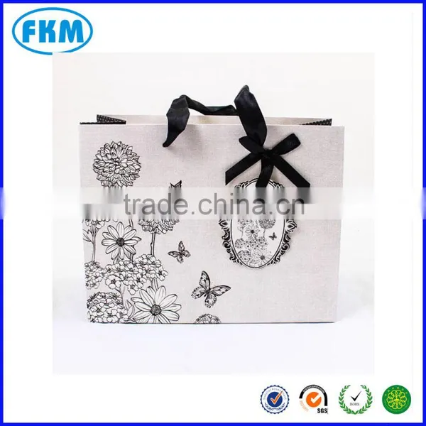 Kraft Paper Loot Bag,flower Design Party Shopping Bag Handle Quality Choice photo-6