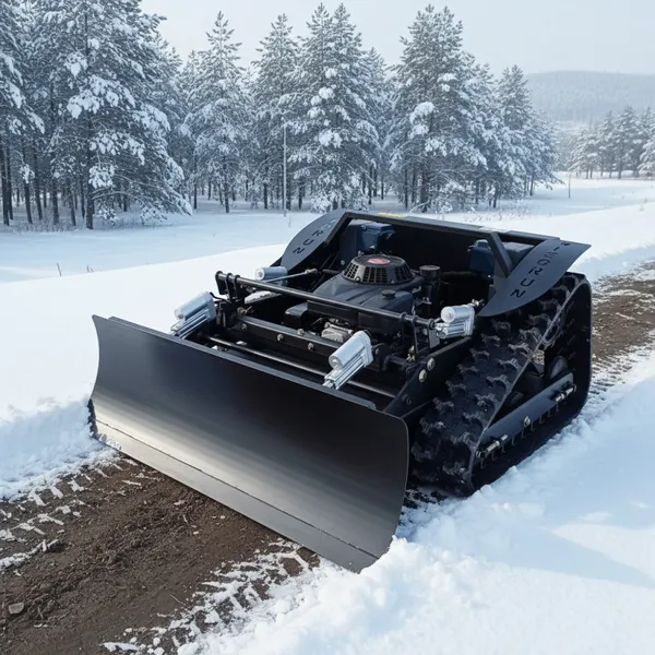 Vigorun Wireless Lawn Mower VTLM600 Durable Long-Lasting Wire Remote Snow Blower for Hillsides