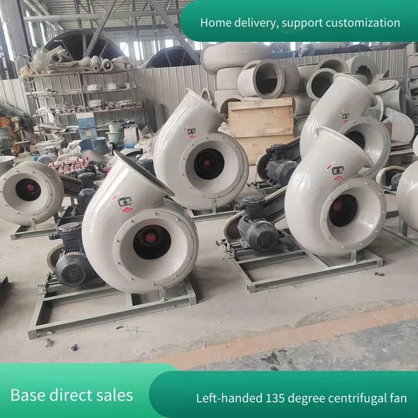 F4-72-11 Anti-corrosion Pipeline Centrifugal Induced Draft Fan With Complete Power Ratings, for Outdoor Installation, Split Centrifugal Ventilator