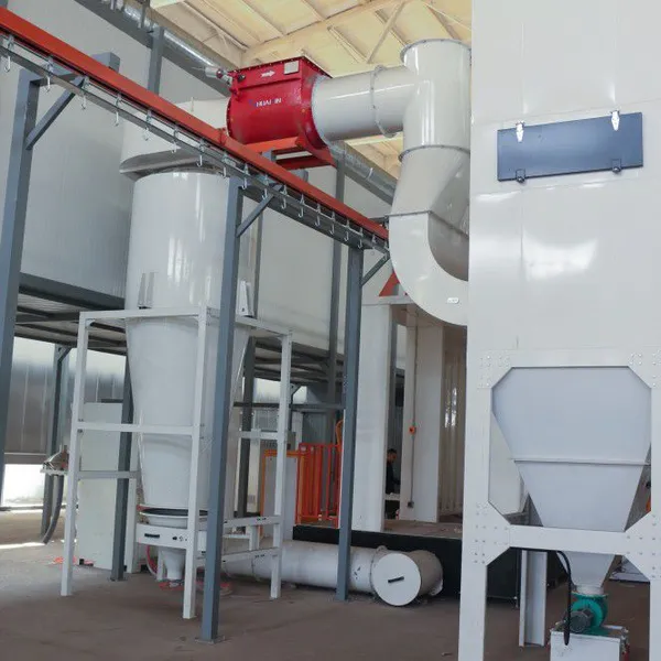 Powder Coating Production Line for Small Size Metal Workpieces Finishing