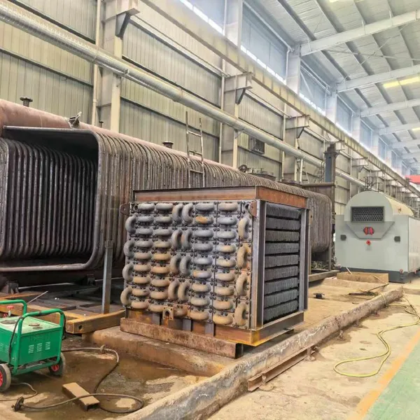 Industrial Waste Heat Recovery Steam Boiler for Cement Kiln Metallurgy Furnace Exhaust Gas photo-3