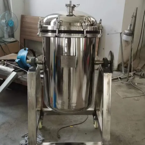 PLC Controlled Precision Filtration Unit 304SS 0.5μm for Water Treatment