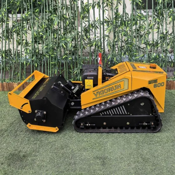 VIGORUN Tractor Finishing Mower Dual 48V 1000W Brushless Motors Robo Mulcher ATV Flail Mowers Used For Nurseries