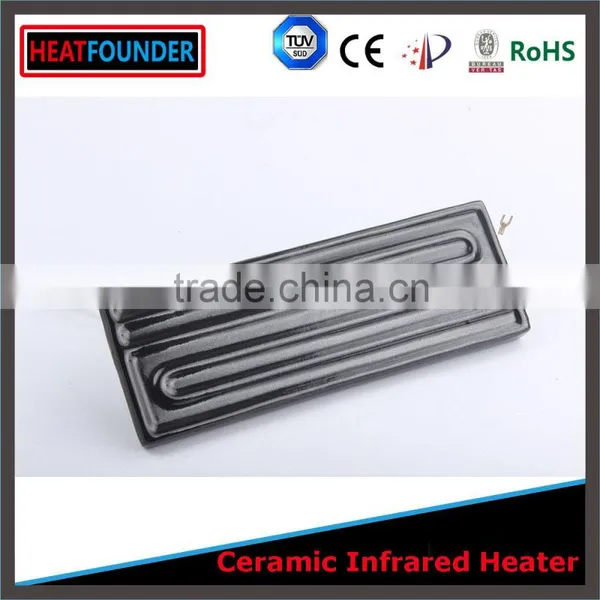 220V 500W LONG WORKING LIFE LARGE FLAT CE CERTIFICATION HOT SALE ELECTRIC INFRARED CERAMIC HEATER PLATE WITH THERMOCOPULE photo-3