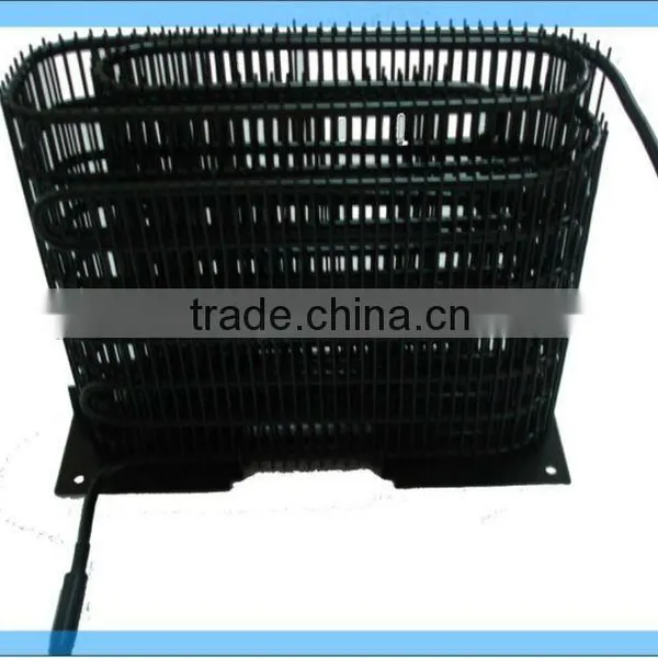 Wire-on-tube Roll Bond and Fin Refrigerator Evaporator