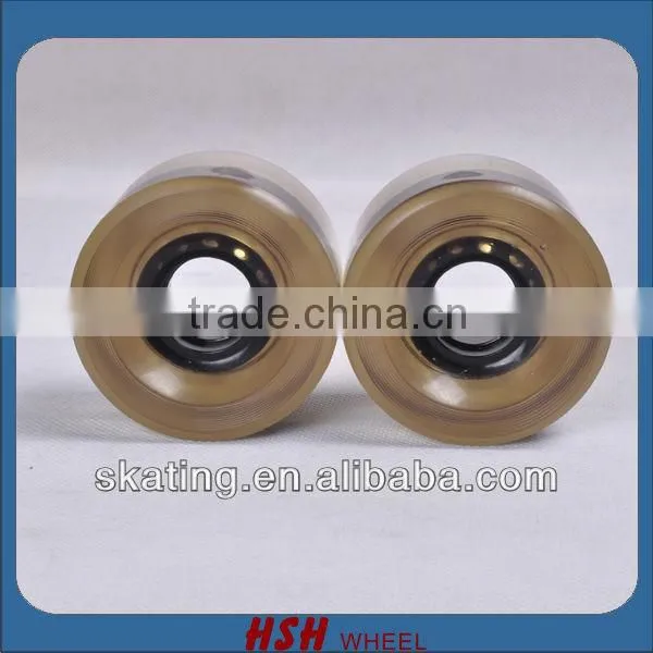 Chinese High Rebound Long Board Skate Board 61X45 PU Wheel photo-2