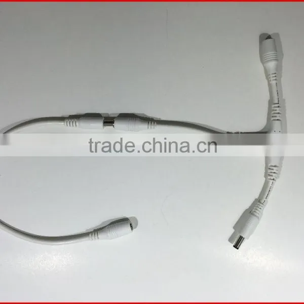 Extension White Cable Male To Female DC5.5x2.5 or 5.5x2.1 DC Cable photo-2
