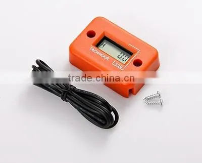 Digital Inductive Waterproof Tachometer Hour Meter Used For Gasoline Engine 2/4 Stroke photo-4