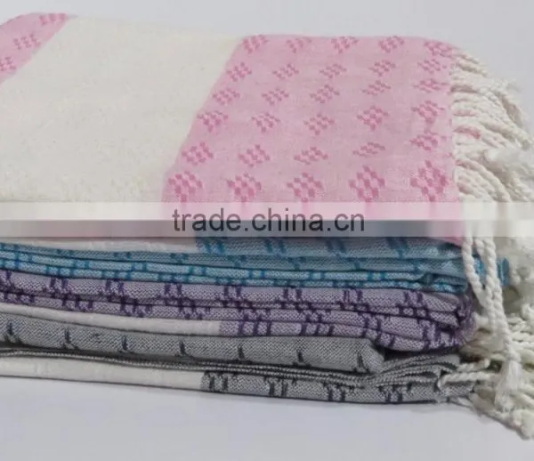 Hammam Towel Fouta Toalla Peshtemal Beach Pool Fouta Organic photo-3