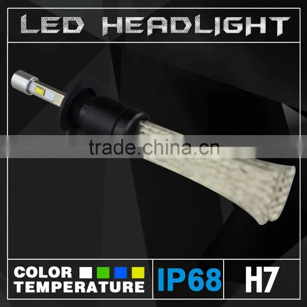 H7 Hi/Lo Beam Universal LED Automotive Lamps Vehicle Headlights photo-2