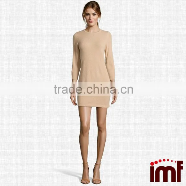 Cashmere Lady Knit Sweater Dress photo-2
