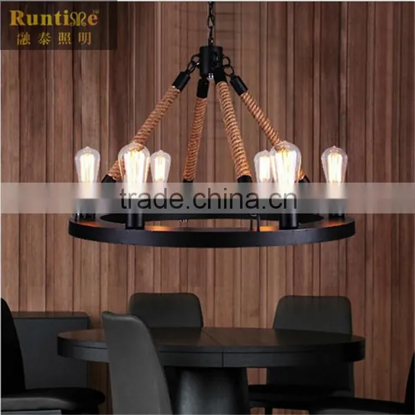 Iron Wire Pendant Lamp Hanging Lamp Chandelier Modern Pendant Light Fixtures photo-3