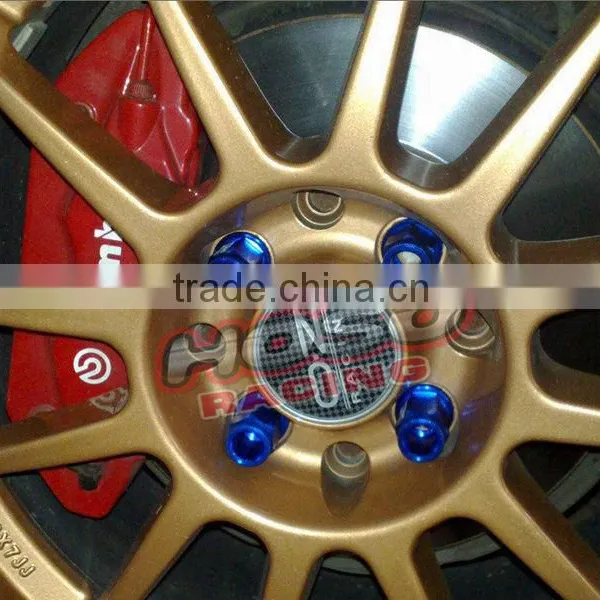 D1 Neo Chrome M12X1.5 Forged Aluminum L:52MM Wheel Lug Nuts photo-2