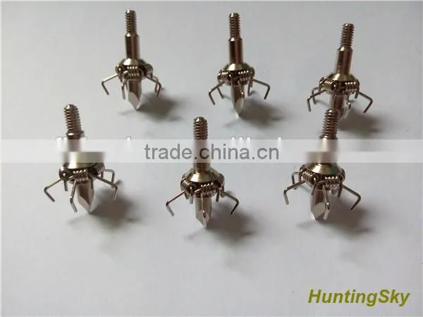 The New Judo Arrowhead Shooting Arrow Tips With 5 Paw Shooting Broadheads For Shooting Game Arrowheads photo-5