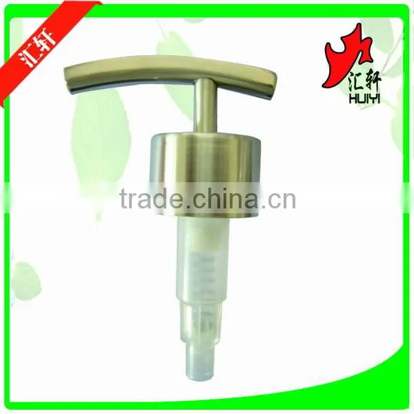 Rainbow Zinc Alloy Replacable Lotion Pump Top 28/400