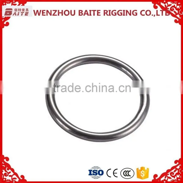 Stainless Steel 19mm Welde Round Ring