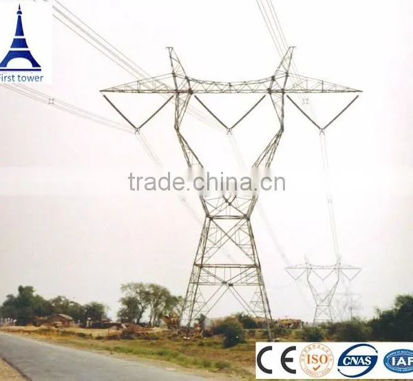 High Voltage Power Transmission Tower for 35kv 110kv 220kv 400kv 500kv photo-3