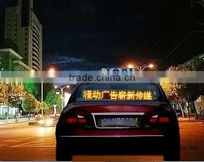 2015 Hot Sale Outdoor Waterproof Taxi Top Advertising Led Display photo-4