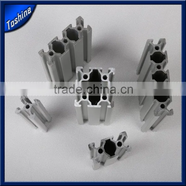 Industrial Easy Assembly and Firmly Fasten 6000 Series Grey Anodized Extrusion Aluminum Frame photo-5